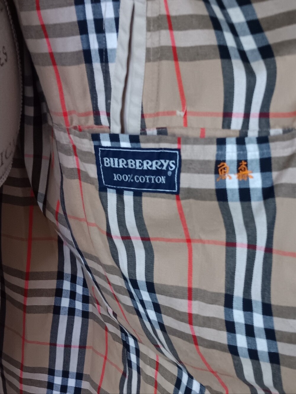 Vintage Burberrys Double Breasted Trench Coat Nova Check M/L - Picture 13 of 13